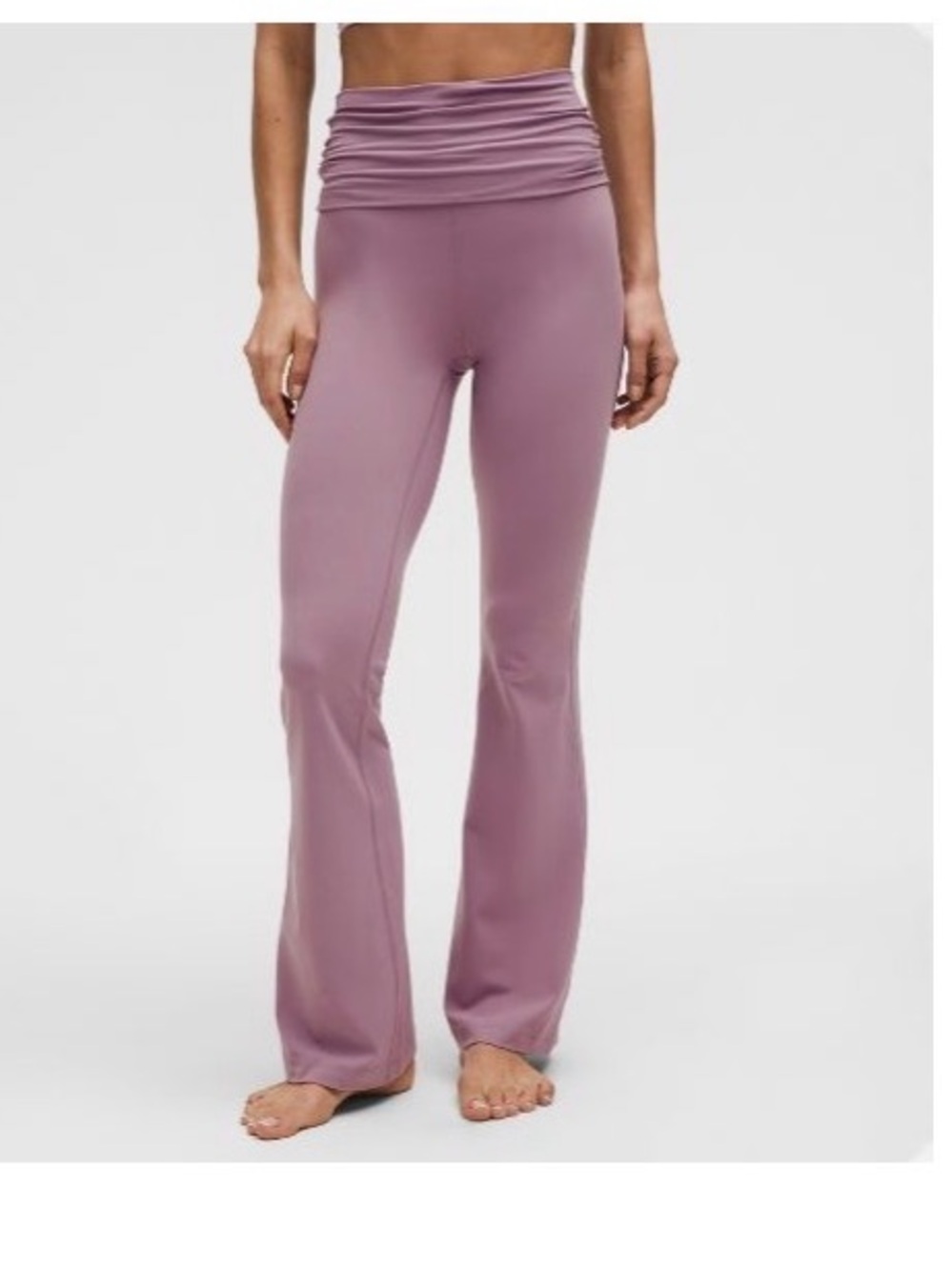Lululemon Nulu groove pant in lavender lux